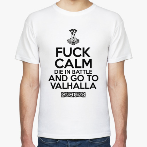 Футболка с принтом Вальхалла