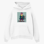 Толстовка худи оверсайз