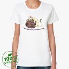 Женская футболка органик