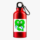 Металлическая бутылка 400 мл UV-DTF