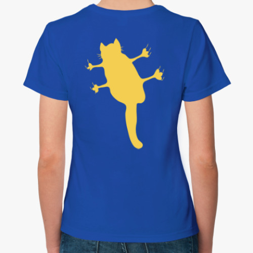 Женская футболка с принтом Не пущу!