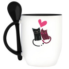 Кружка с ложкой