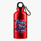 Металлическая бутылка 400 мл UV-DTF