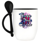 Кружка с ложкой