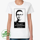 Женская футболка органик