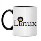 Кружка двухцветная