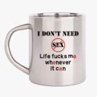 Кружка металлическая