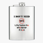 Фляжка стальная