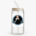 Банка с бамбуковой крышкой