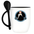 Кружка с ложкой