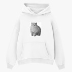 Толстовка худи оверсайз