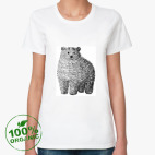 Женская футболка органик