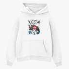 Толстовка худи оверсайз