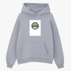 Толстовка худи оверсайз