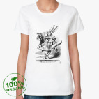 Женская футболка органик