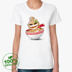 Женская футболка органик