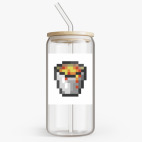 Банка с бамбуковой крышкой