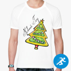 Мужская спортивная футболка