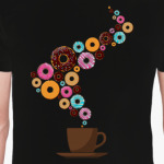 Кофе с пончиками