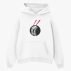 Толстовка худи оверсайз