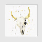 Декоративный череп коровы