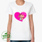 Женская футболка органик