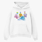 Толстовка худи оверсайз