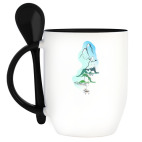 Кружка с ложкой