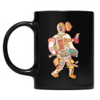 Кружка цветная UV-DTF