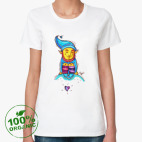 Женская футболка органик