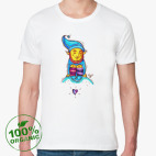 Мужская футболка органик