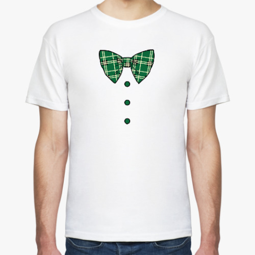 Футболка с принтом Галстук бабочка