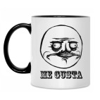 Кружка двухцветная