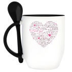 Кружка с ложкой