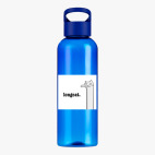 Прозрачная спортивная бутылка