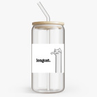 Банка с бамбуковой крышкой