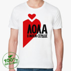 Мужская футболка органик