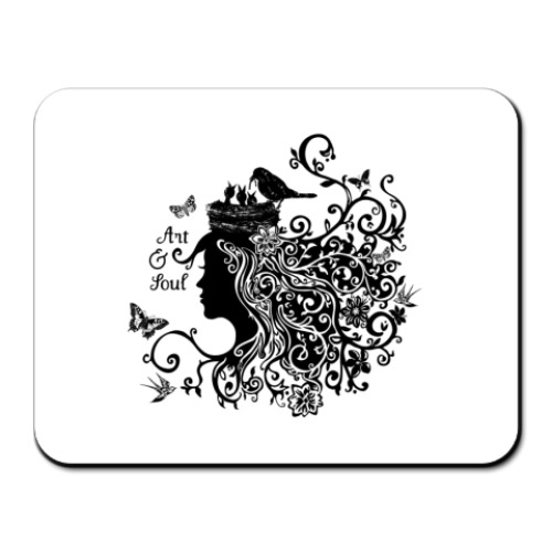 Коврик для мыши с принтом  Art and Soul