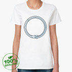 Женская футболка органик