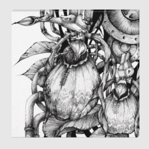 Холст с принтом Botany