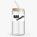 Банка с бамбуковой крышкой