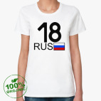 Женская футболка органик