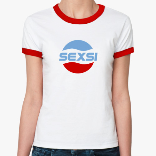 Женская футболка Ringer-T Sexsi