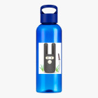 Прозрачная спортивная бутылка