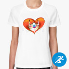 Женская спортивная футболка