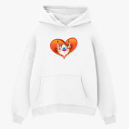 Толстовка худи оверсайз