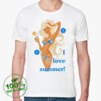 Мужская футболка органик