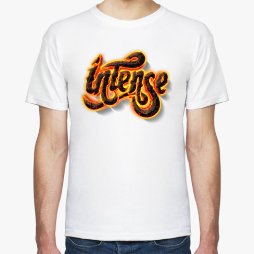 Футболка с принтом Intense
