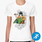 Женская спортивная футболка