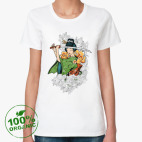 Женская футболка органик